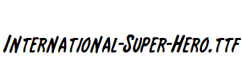 International-Super-Hero