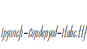 Ipswich-Condensed-Italic