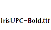 IrisUPC-Bold