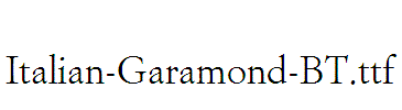 Italian-Garamond-BT