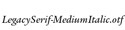 LegacySerif-MediumItalic