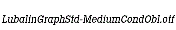 LubalinGraphStd-MediumCondObl