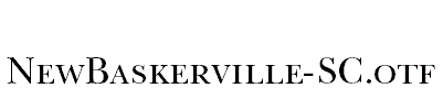 NewBaskerville-SC