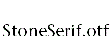 StoneSerif