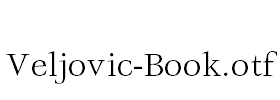 Veljovic-Book