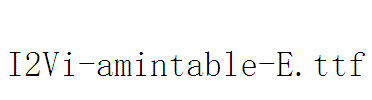 I2Vi-amintable-E