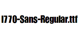 I770-Sans-Regular