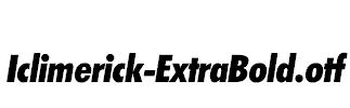 Iclimerick-ExtraBold