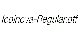 Icolnova-Regular