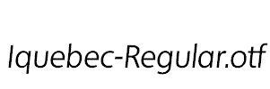 Iquebec-Regular