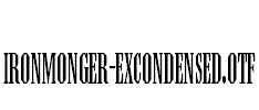 Ironmonger-ExCondensed