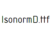 IsonormD