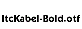 ItcKabel-Bold
