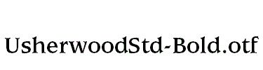 UsherwoodStd-Bold
