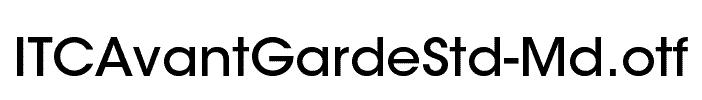 ITCAvantGardeStd-Md