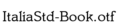 ItaliaStd-Book
