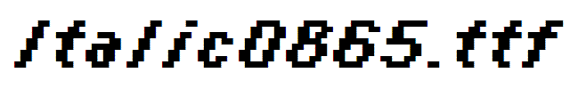 Italic0865