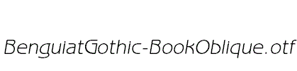 BenguiatGothic-BookOblique