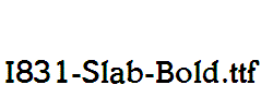 I831-Slab-Bold