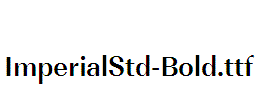 ImperialStd-Bold