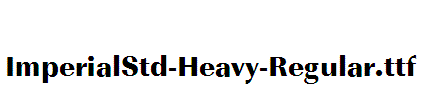 ImperialStd-Heavy-Regular