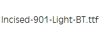 Incised-901-Light-BT