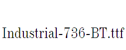 Industrial-736-BT