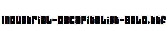 Industrial-Decapitalist-Bold