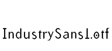 IndustrySans1