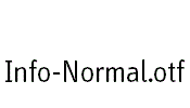 Info-Normal