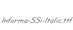 Informa-SSi-Italic