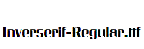 Inverserif-Regular