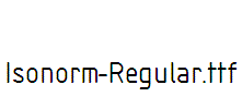 Isonorm-Regular