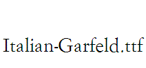 Italian-Garfeld