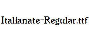 Italianate-Regular