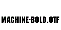 Machine-Bold