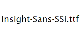 Insight-Sans-SSi