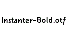 Instanter-Bold