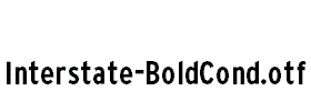 Interstate-BoldCond