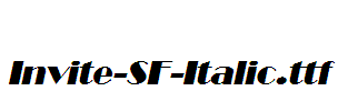 Invite-SF-Italic