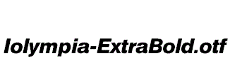 Iolympia-ExtraBold