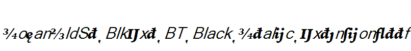 IowanOldSt-BlkExt-BT-Black-Italic-Extension