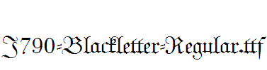 J790-Blackletter-Regular