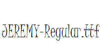 JEREMY-Regular