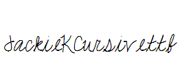 JackieKCursive