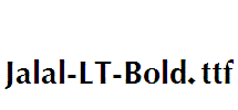 Jalal-LT-Bold