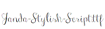 Janda-Stylish-Script