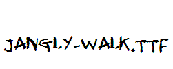 Jangly-walk