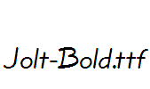 Jolt-Bold