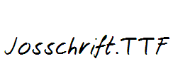 Josschrift